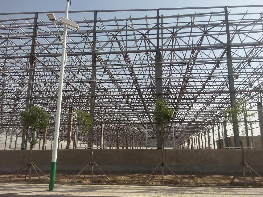 雄安新区汽车工业厂房网架